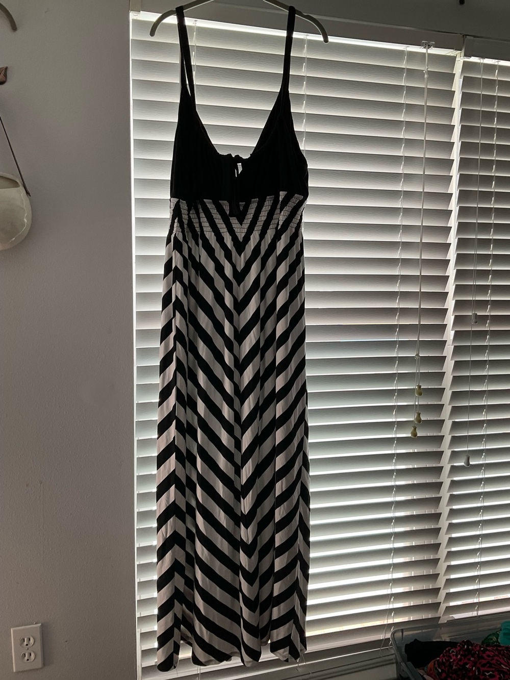 torrid Black and White Striped Maxi Dress